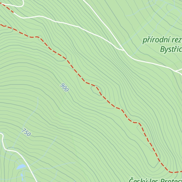 Map of Hvozdy