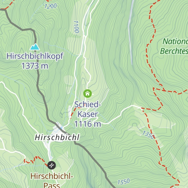 Map of Kressen-Kaser