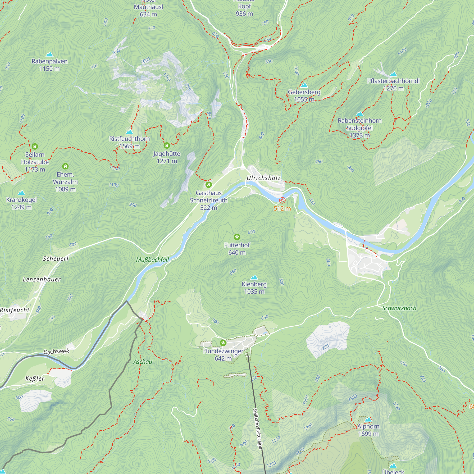 Futterhof map