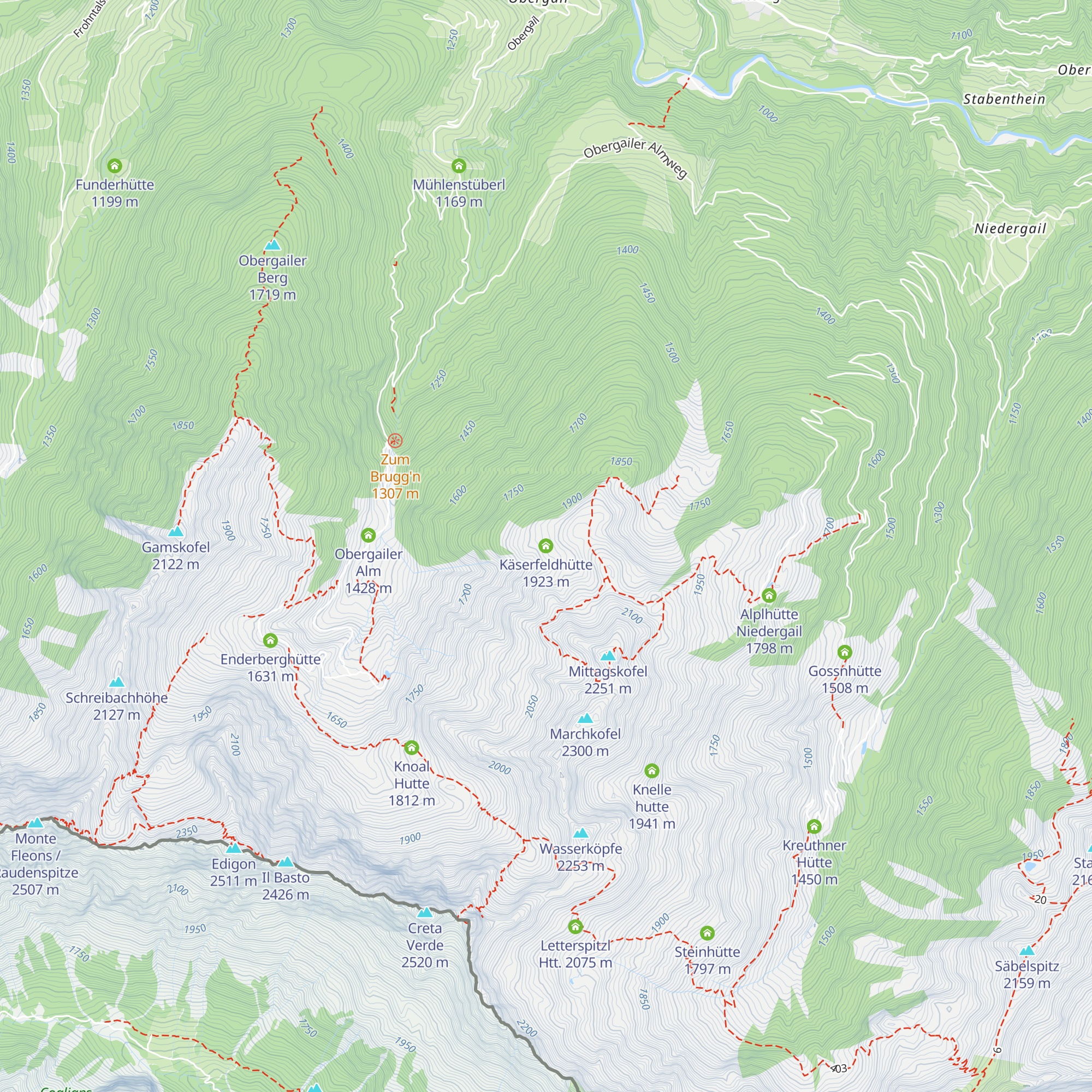 Käserfeldhütte map