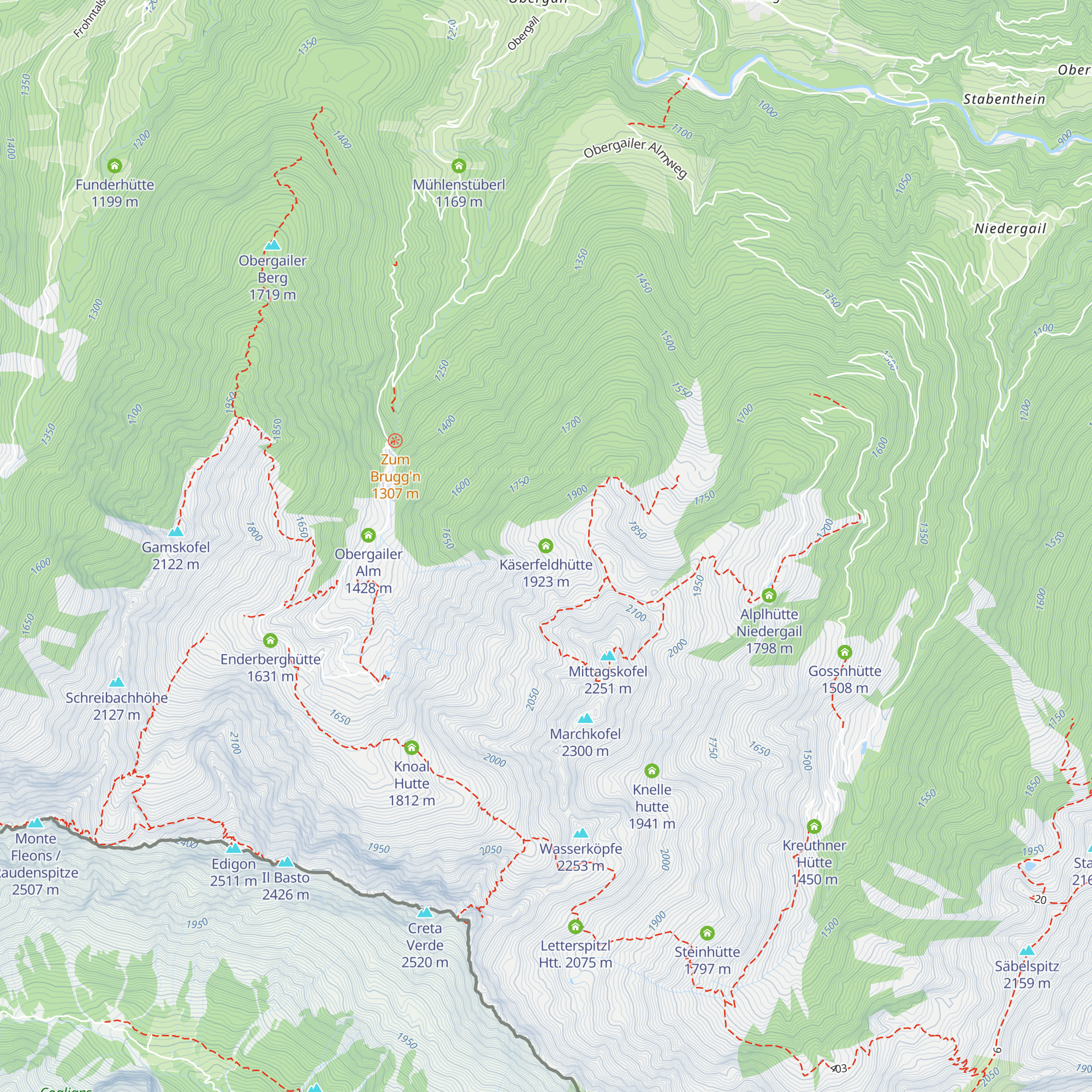 Käserfeldhütte map
