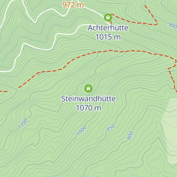 Map of Steinwandhütte
