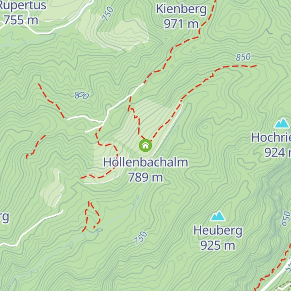 Map of Höllenbachalm