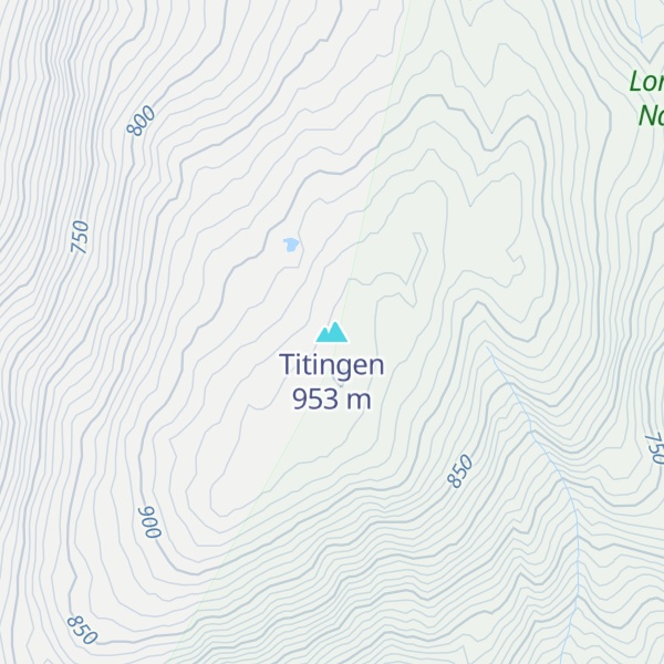 Map of Titingen