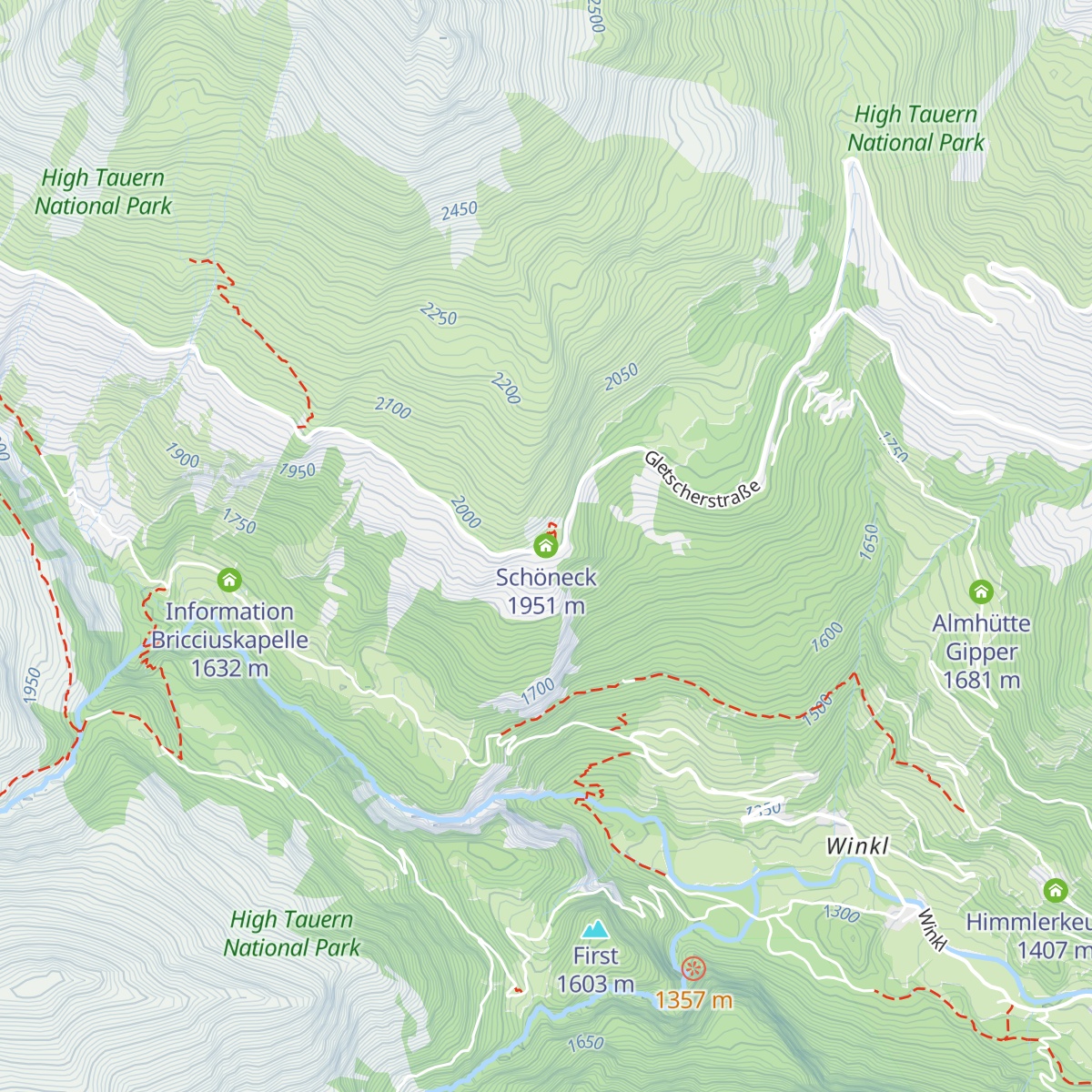 Schöneck map