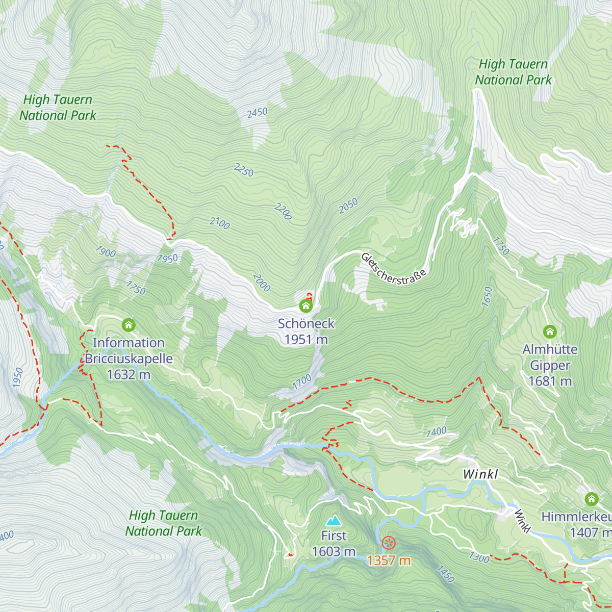 Schöneck map
