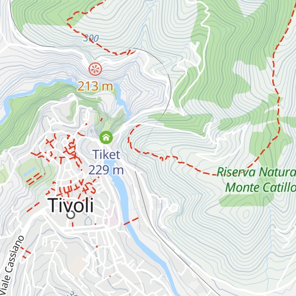 Map of Monte Catillo