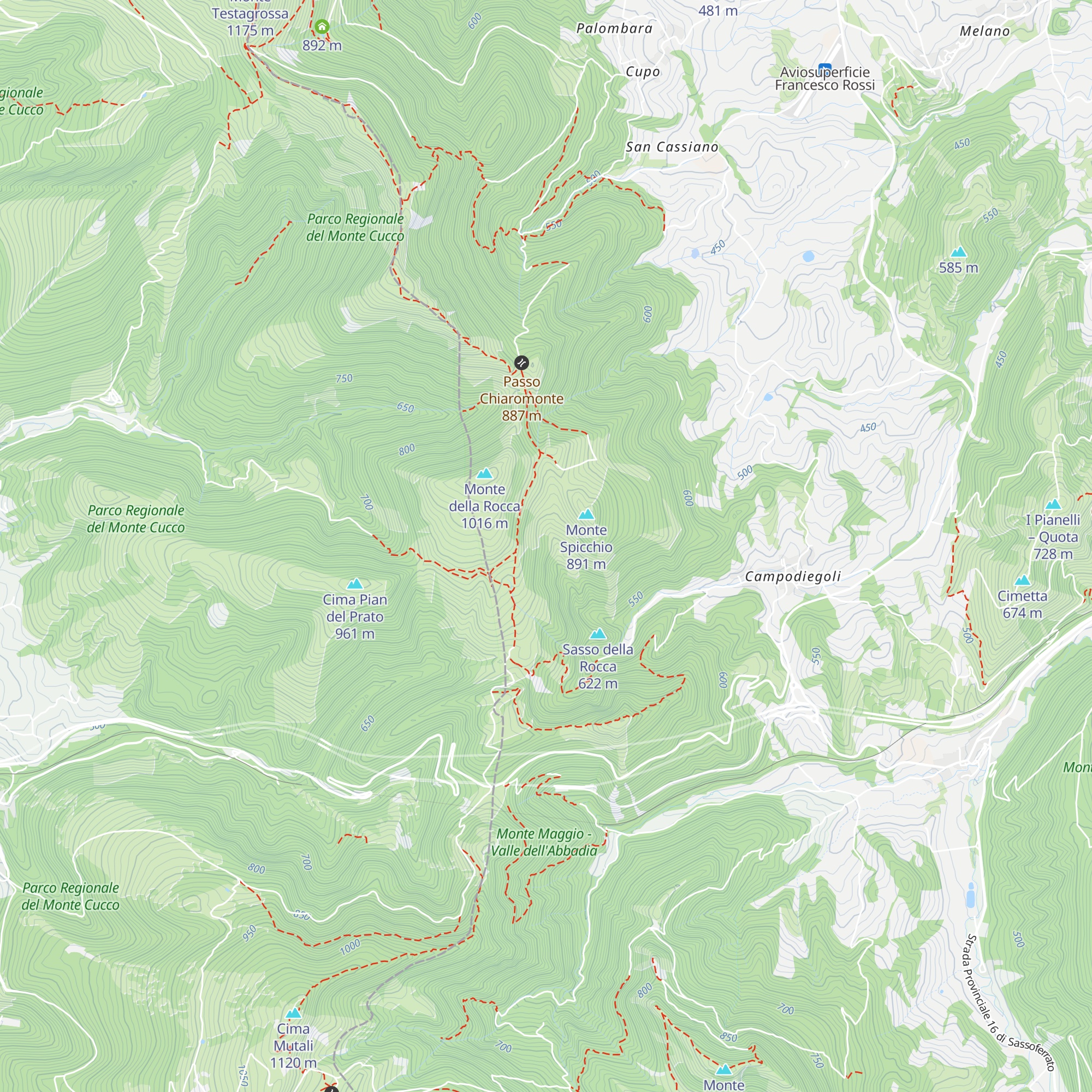 I Trocchi map
