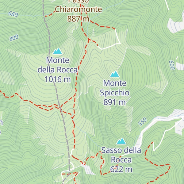 Map of I Trocchi