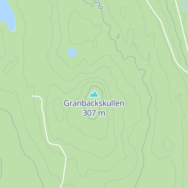 Map of Granbackskullen