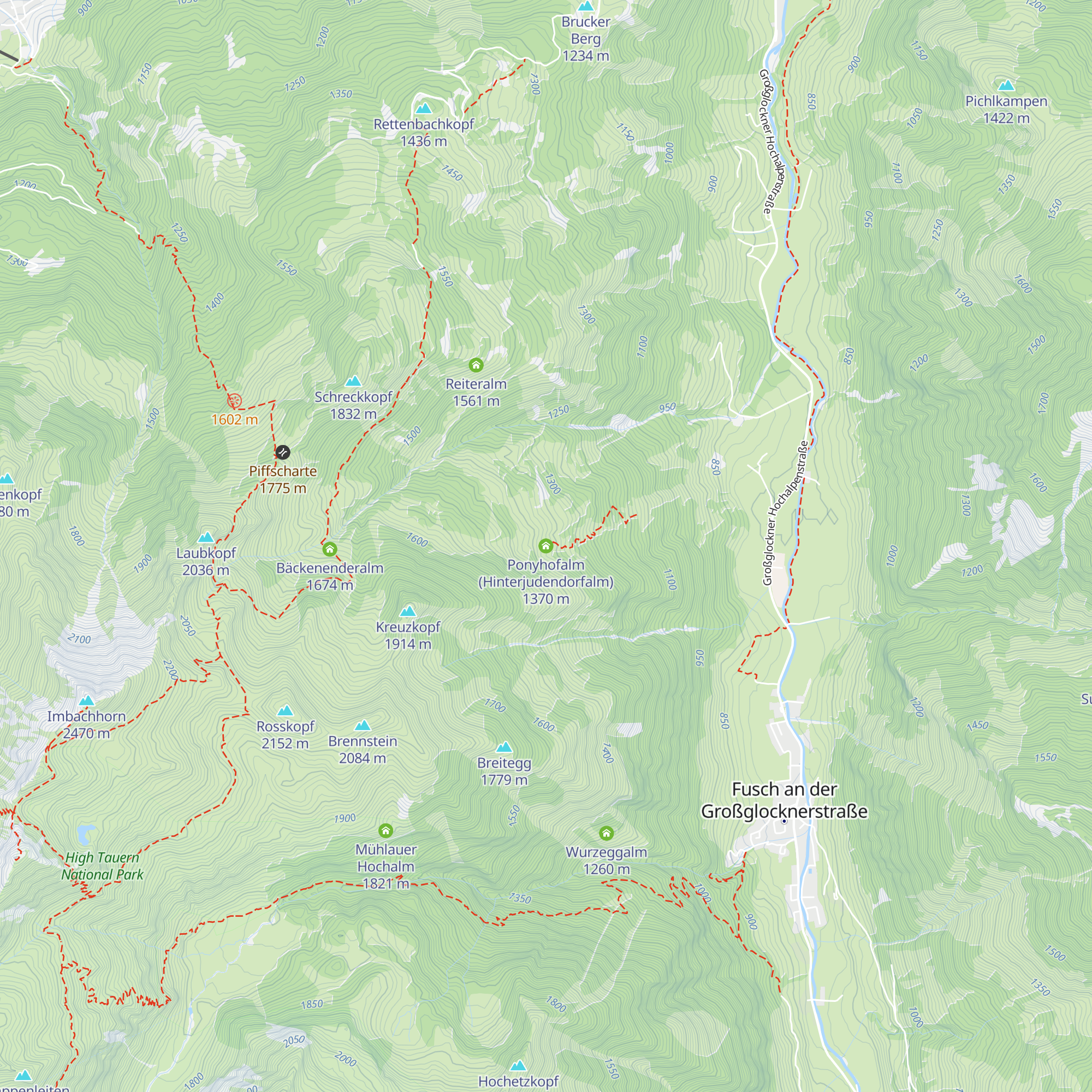 Ponyhofalm (Hinterjudendorfalm) map