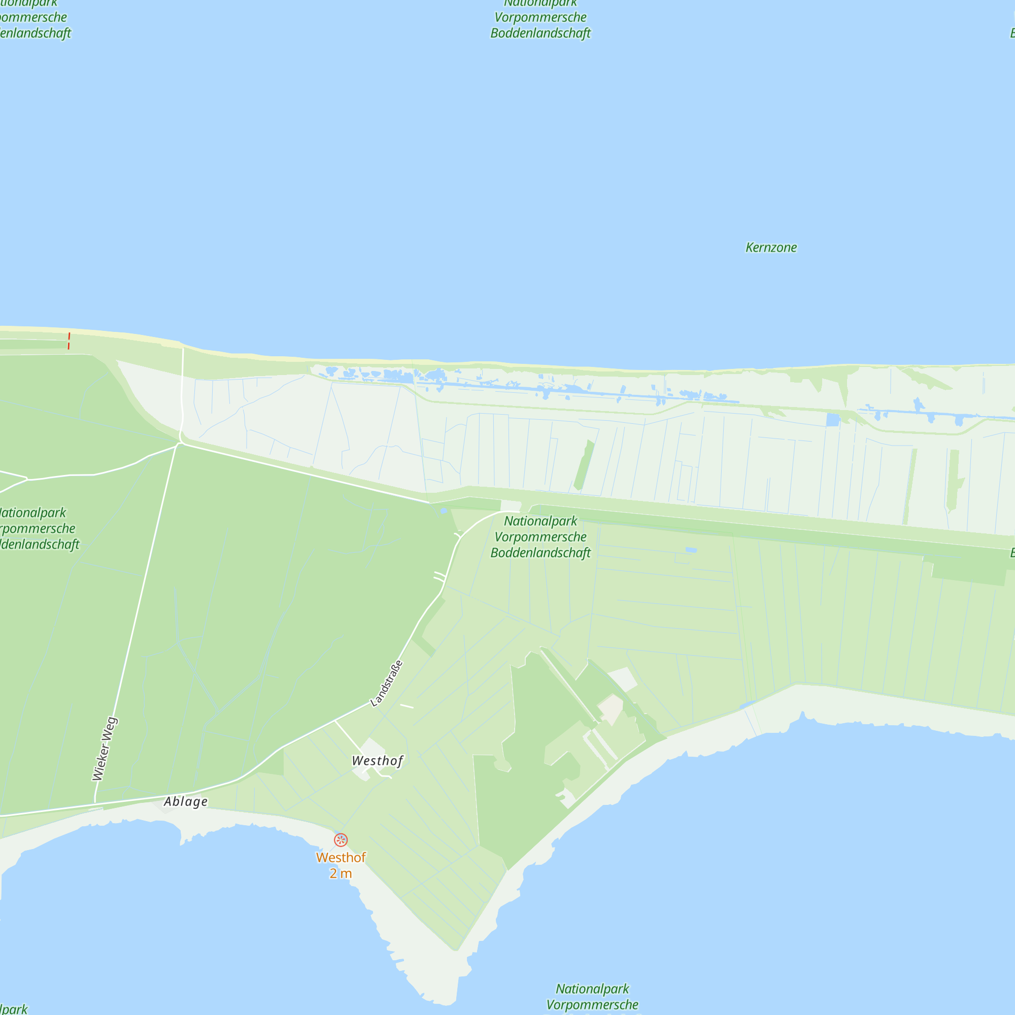 Nationalpark Ausstellung Sundische Wiese map