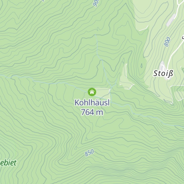 Map of Kohlhäusl