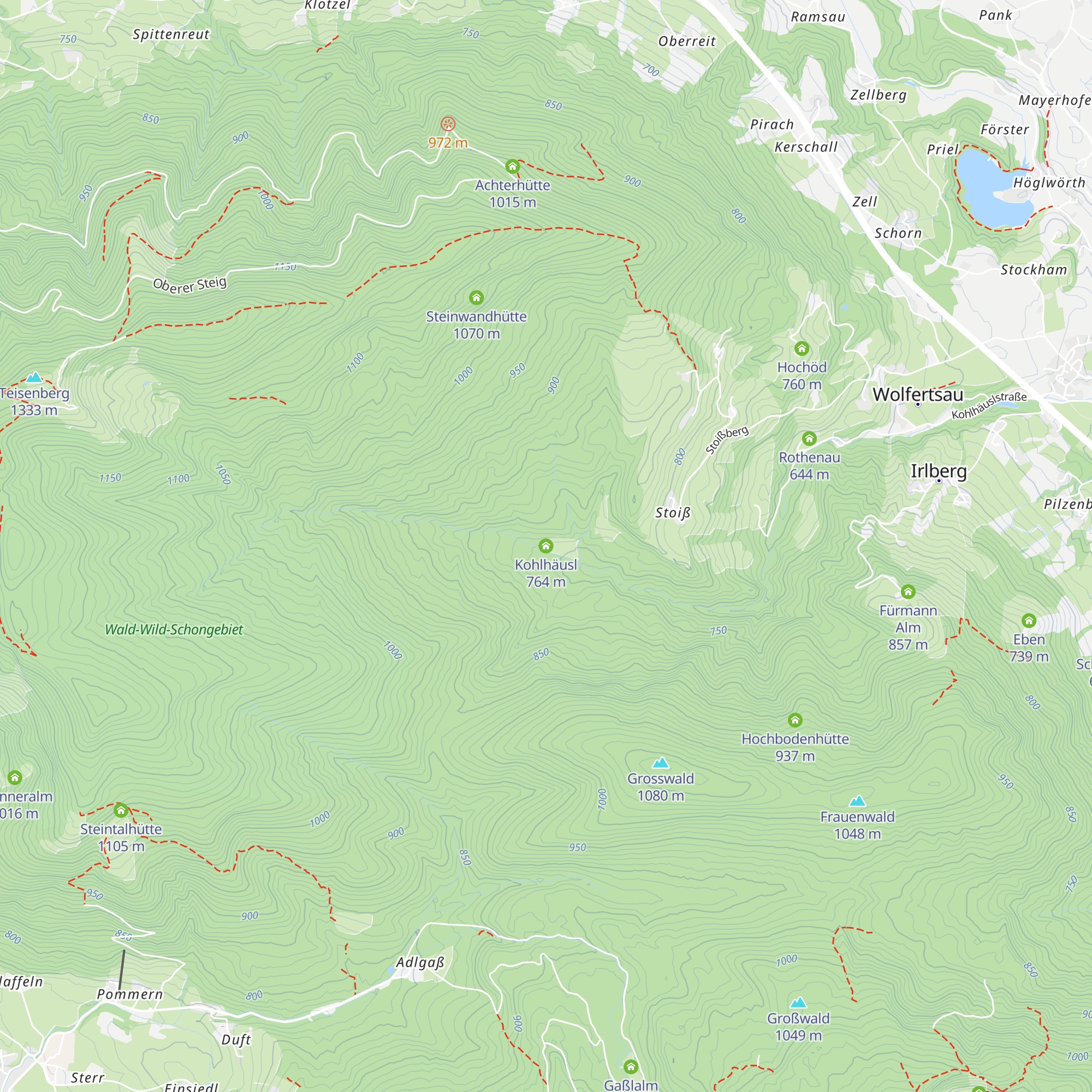 Kohlhäusl map