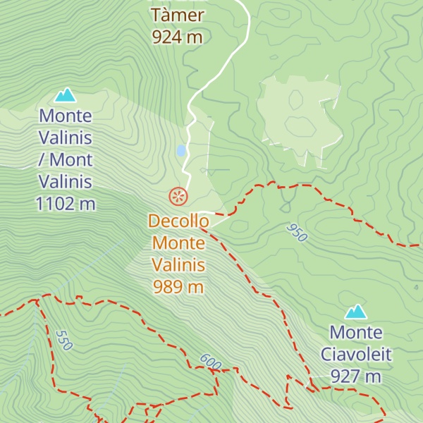 Map of Casera Valinis