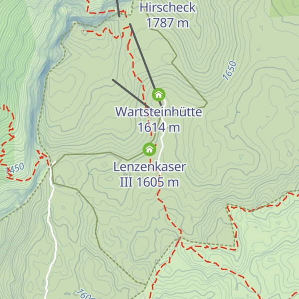 Map of Lenzenkaser III