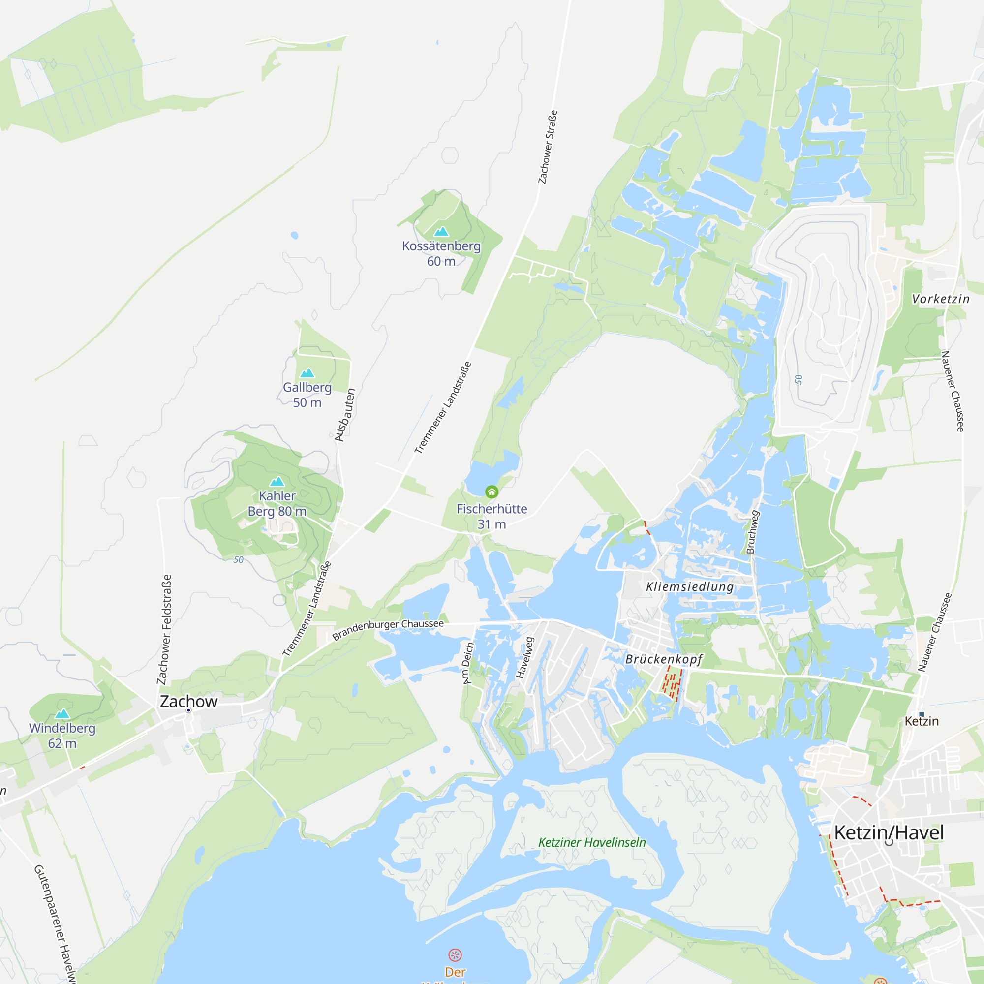 Fischerhütte map