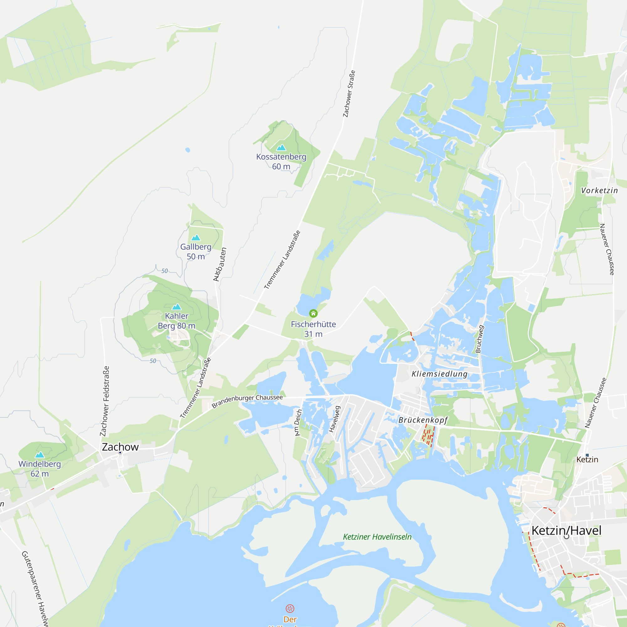 Fischerhütte map