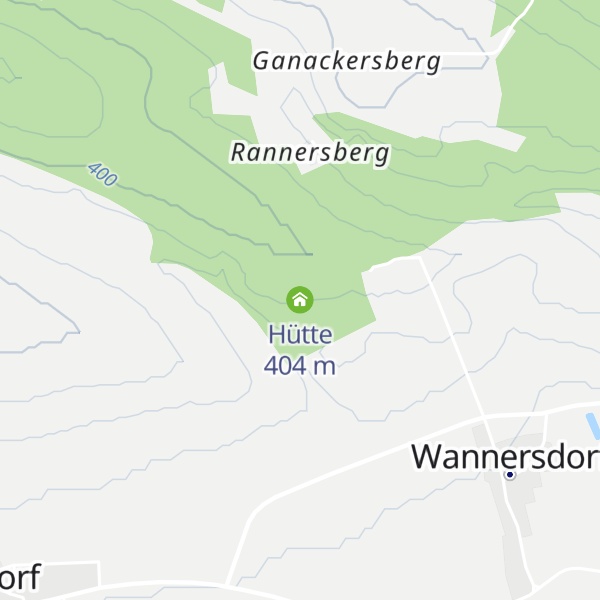 Map of Hütte