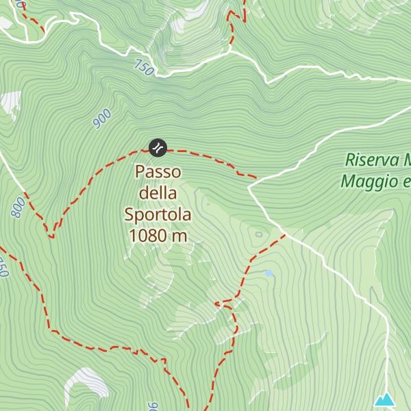 Map of Monte Fringuello