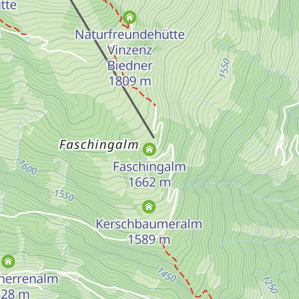 Map of Faschingalm