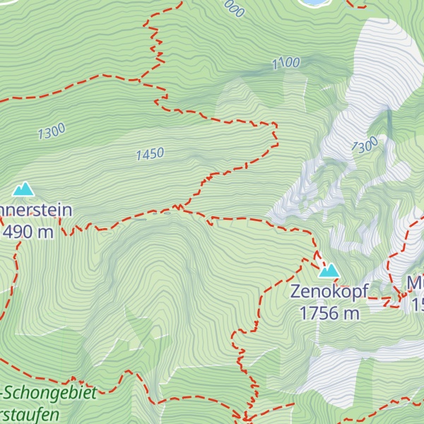 Map of Hinterstaufen