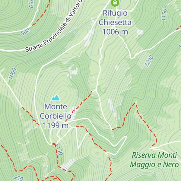 Map of Rifugio Cannuine