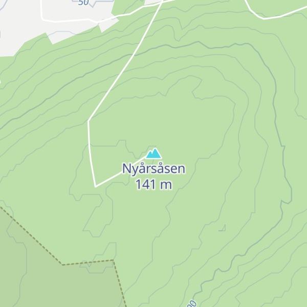 Map of Nyårsåsen