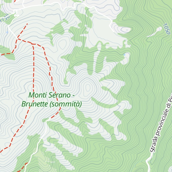 Map of Monte Galandino
