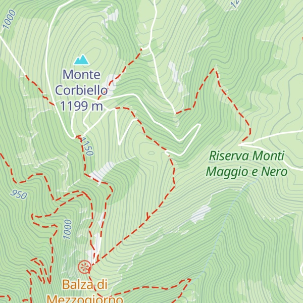 Map of Salto del Prete