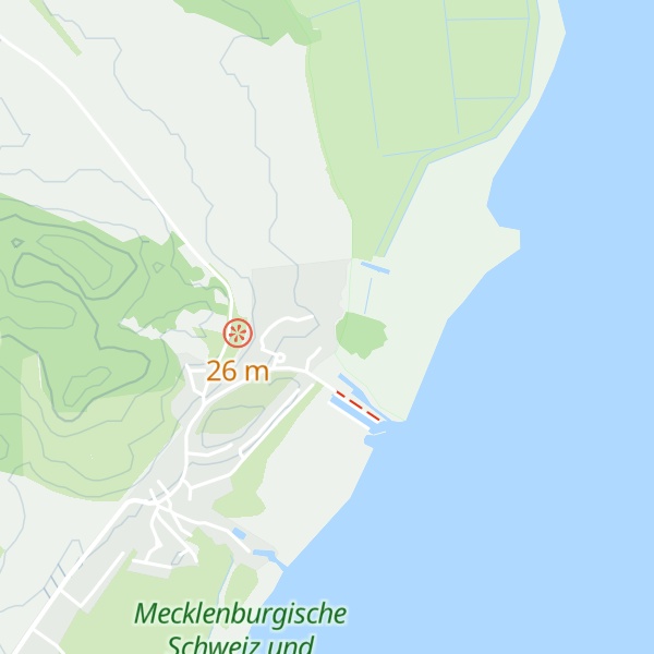 Map of Thinghütte