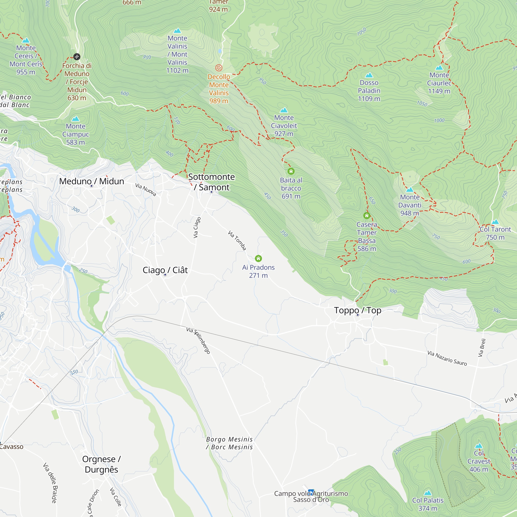 Ai Pradons map