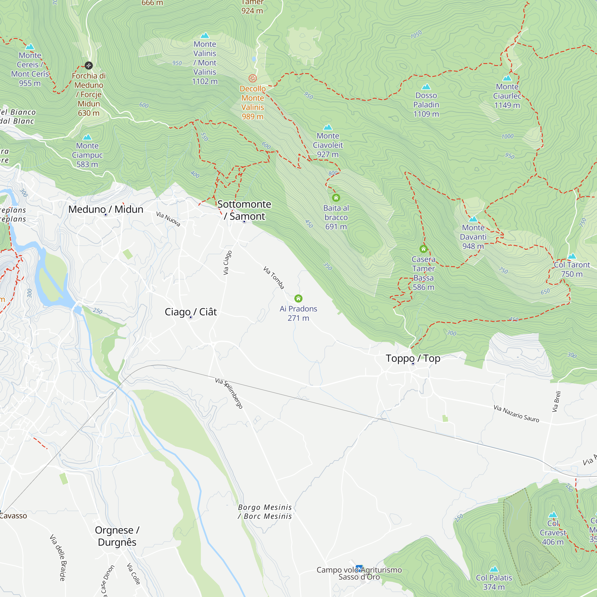 Ai Pradons map