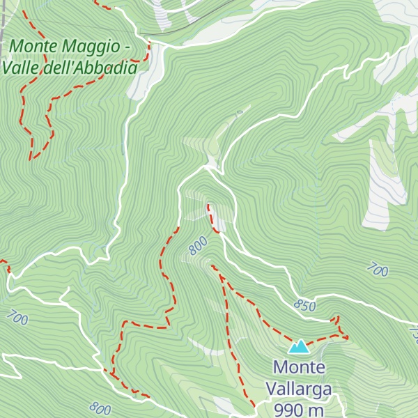 Map of Monte Cimarello