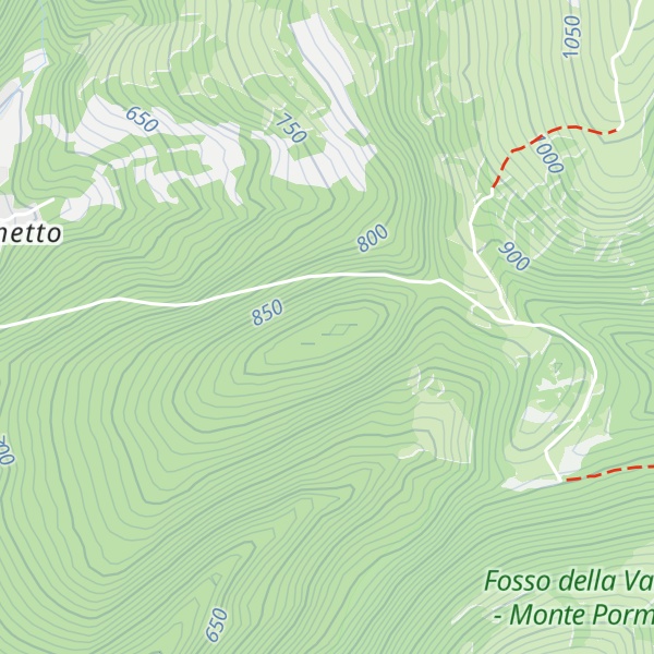 Map of Monte Faeto