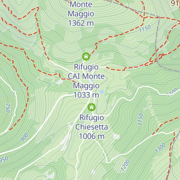 Map of Rifugio Perugia