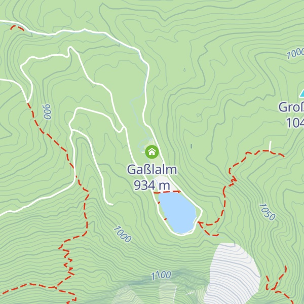Map of Gaßlalm