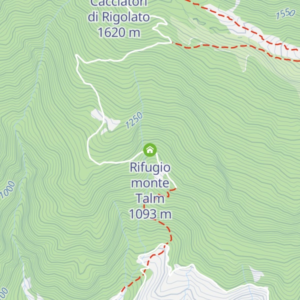 Map of Rifugio monte Talm