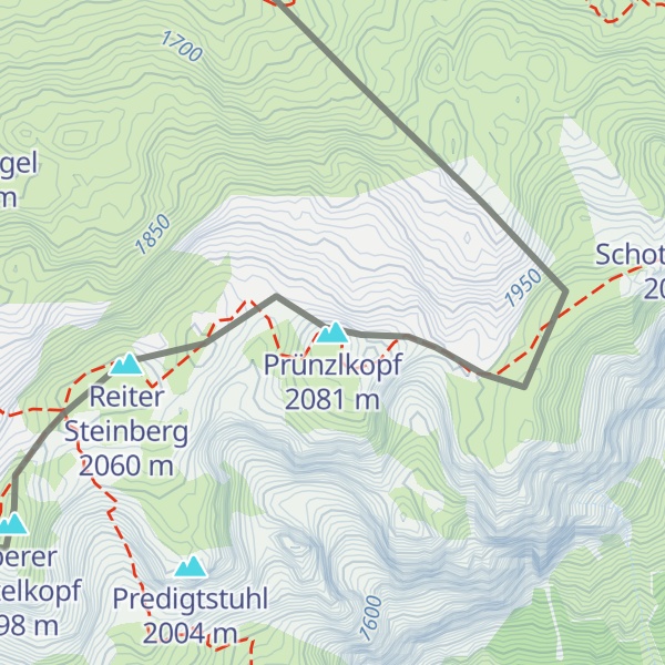 Map of Prünzlkopf