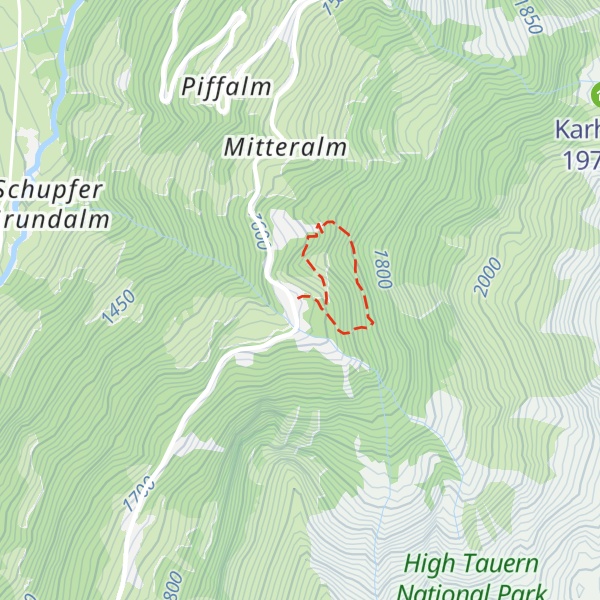 Map of Gasthof Piffkar