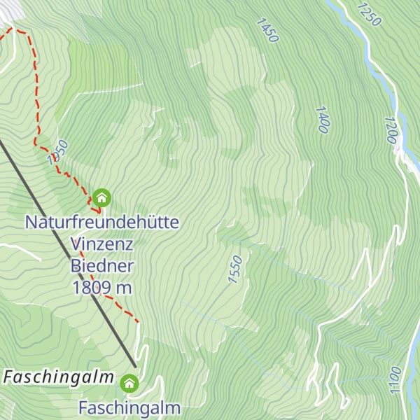 Map of Schloßherrenalm