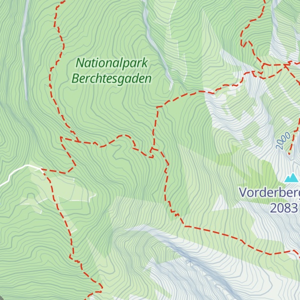 Map of JH Hocheisalm