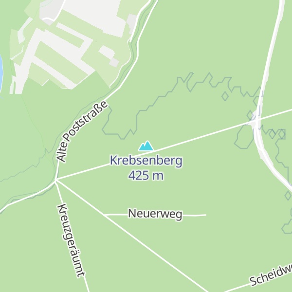 Map of Krebsenberg
