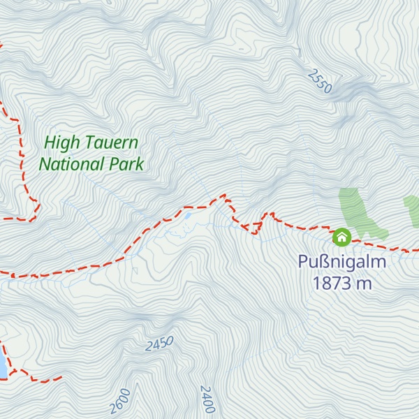 Map of Pesekerhütte