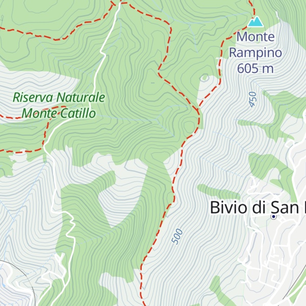 Map of Colle Paino