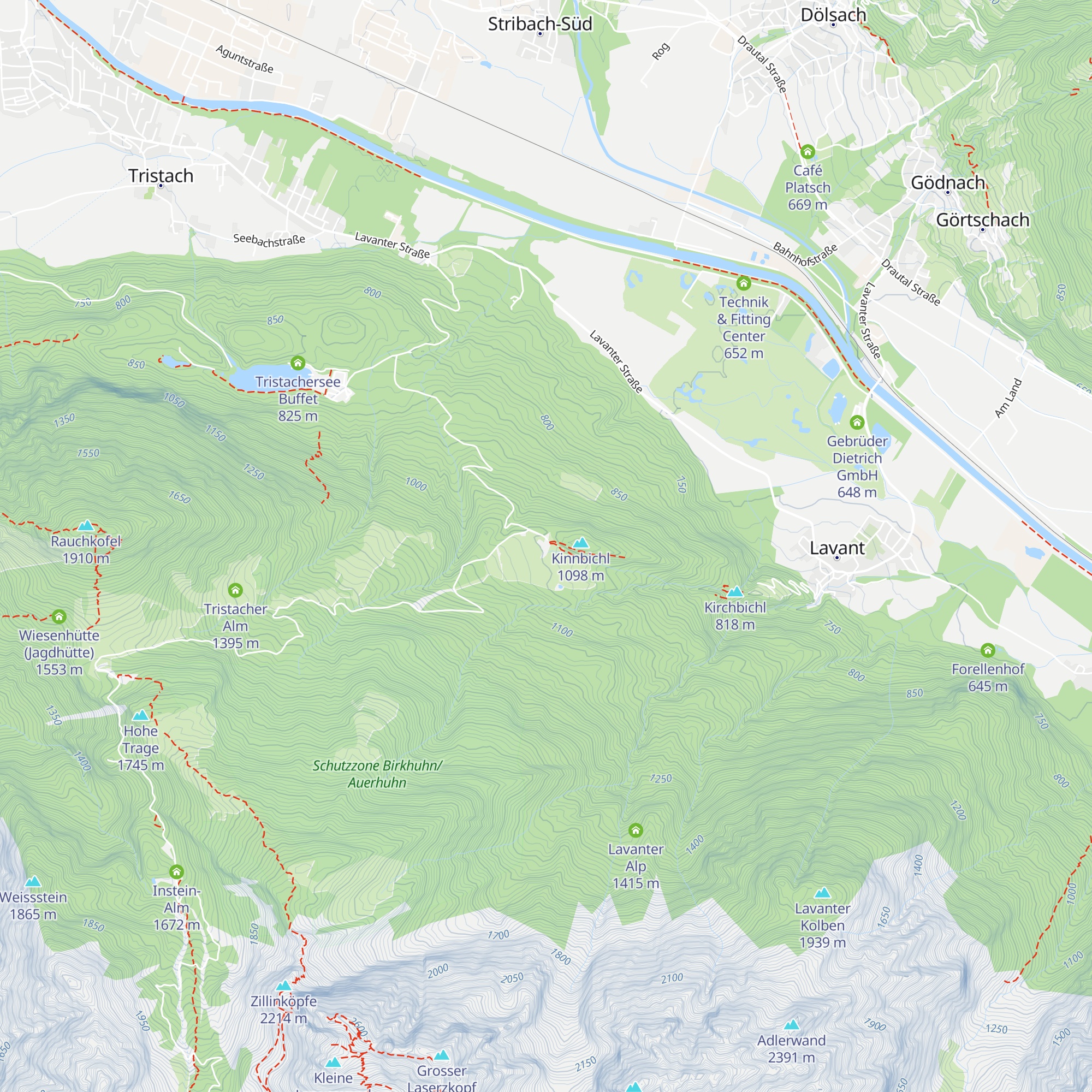 Kreithof map
