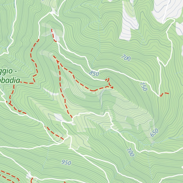 Map of Monte Vallarga