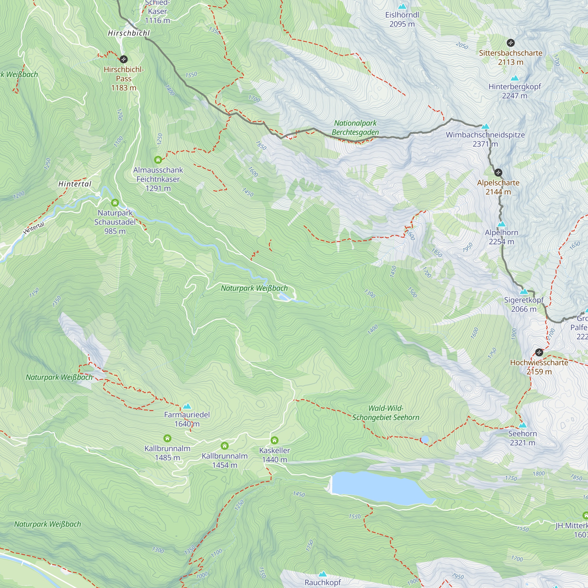 Kaltwasserstube map