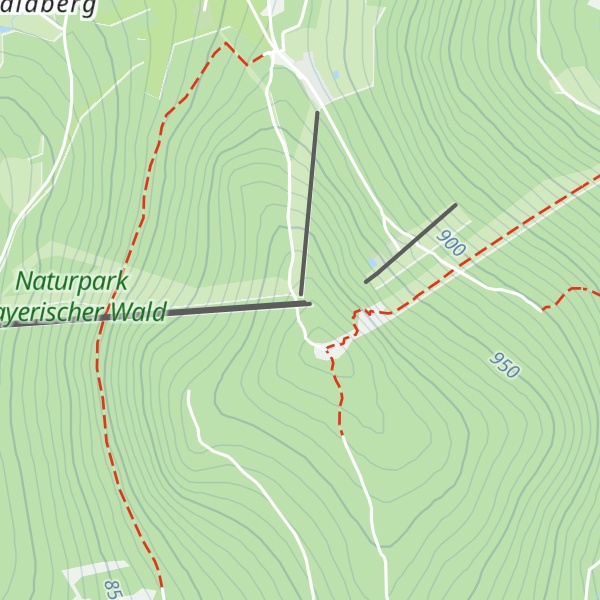 Map of Bergwachthütte