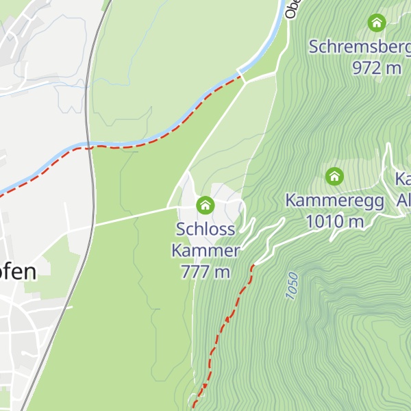 Map of Schloss Kammer
